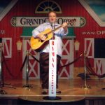 rob singing at grand old oprey